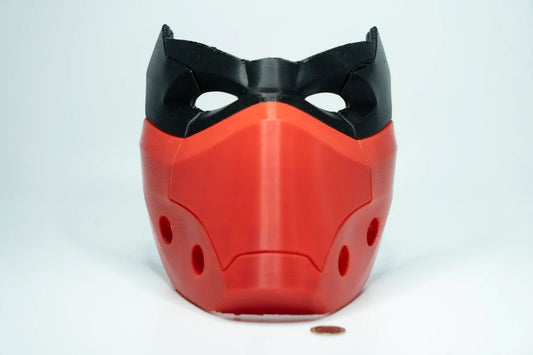 custom order red hood mask