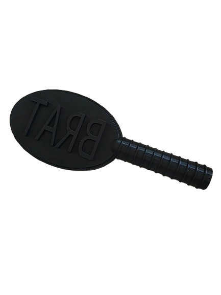 Duel sided brat stamp paddle