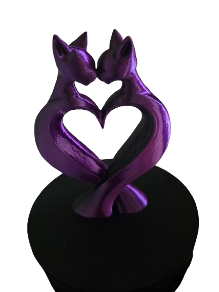 Hugging cats